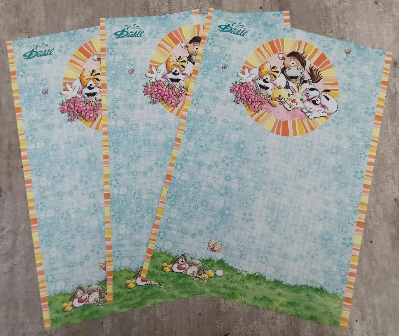 Feuilles x3 Diddl A4 Summer